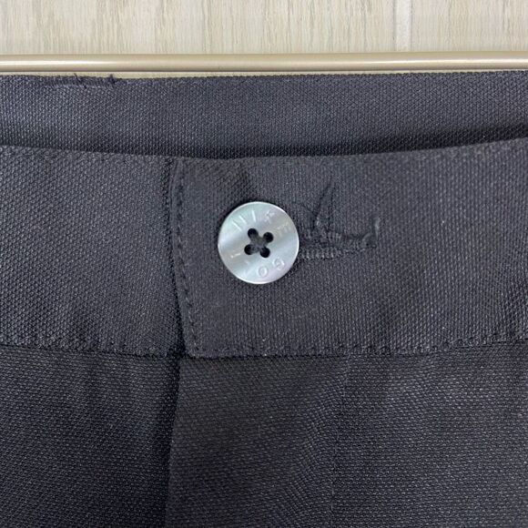 Nike Men’s Black Fit Dry Swoosh Pleated Chino Golf Short Size 35 - Picture 2 of 8